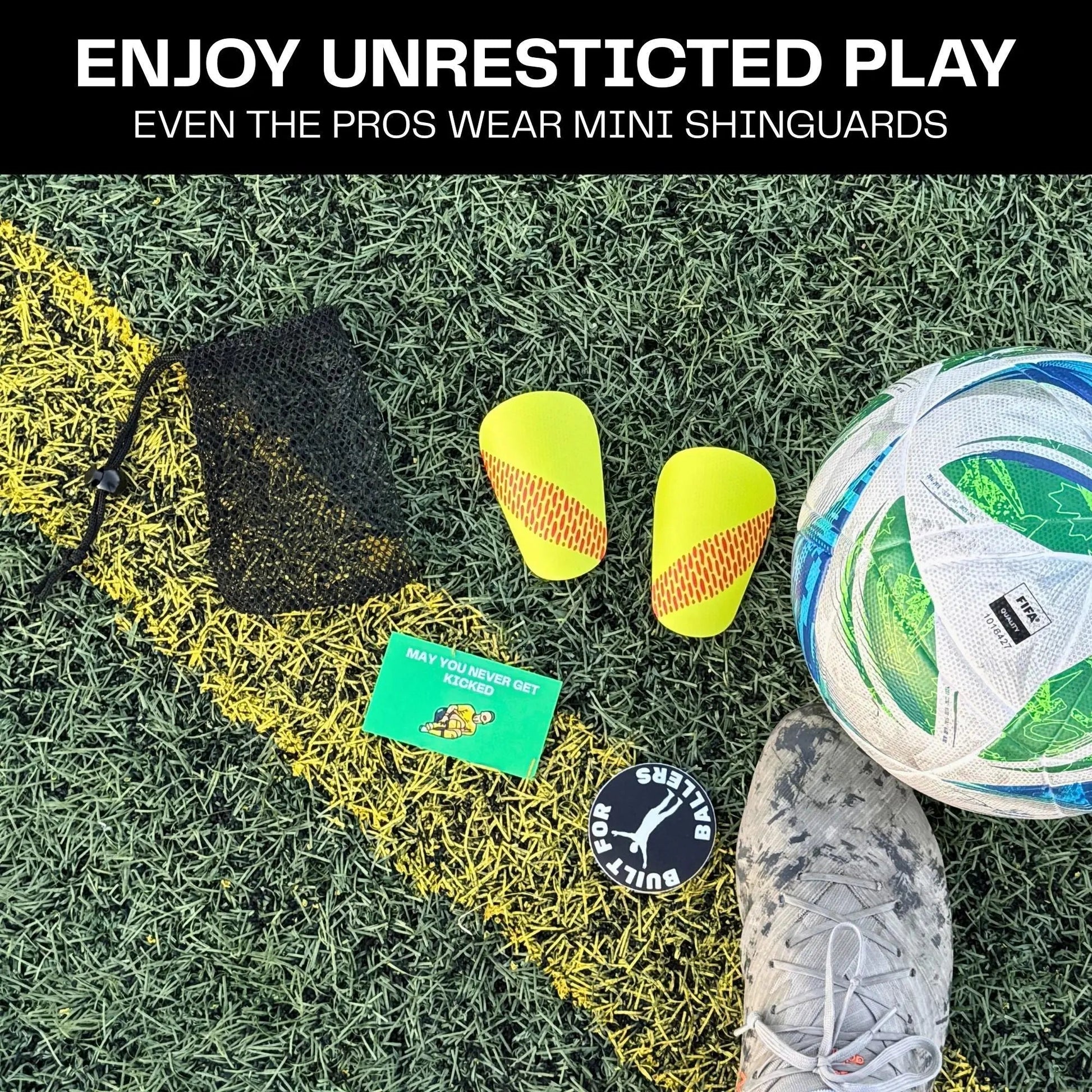 Mini Soccer Shin Guards Bundle PRO-VENT