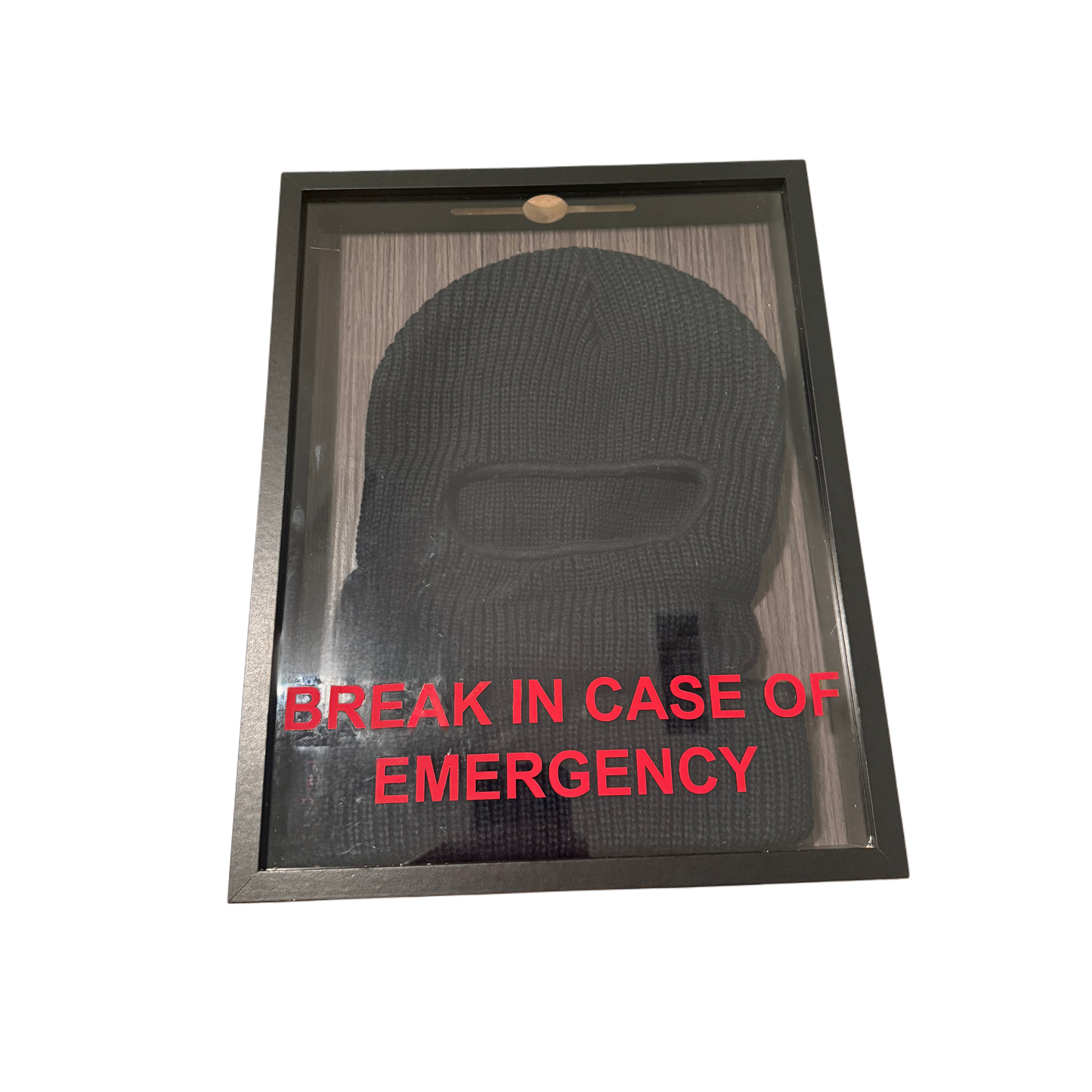EMERGENCY CASE (SHADOW BOX)